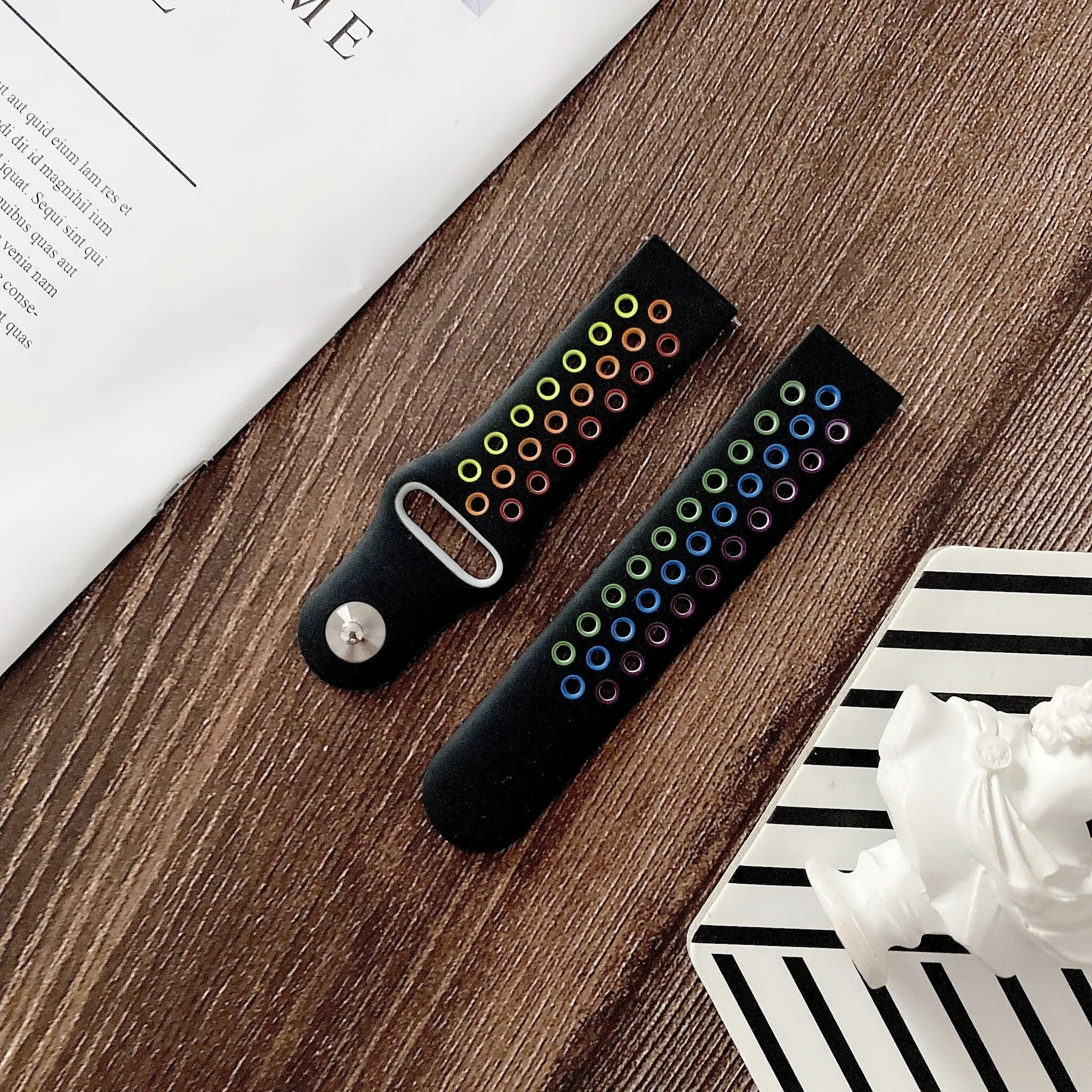 Amazfit GTR 3 (Pro) Sport Strap (Black Colourful)