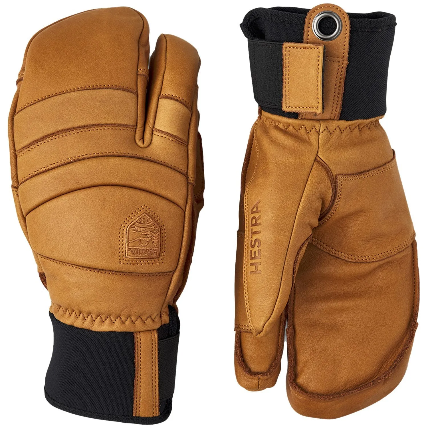 Hestra Fall Line mittens, yellow